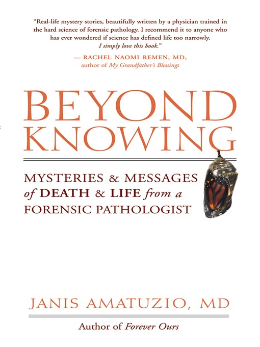 Title details for Beyond Knowing by Janis Amatuzio, Md - Available